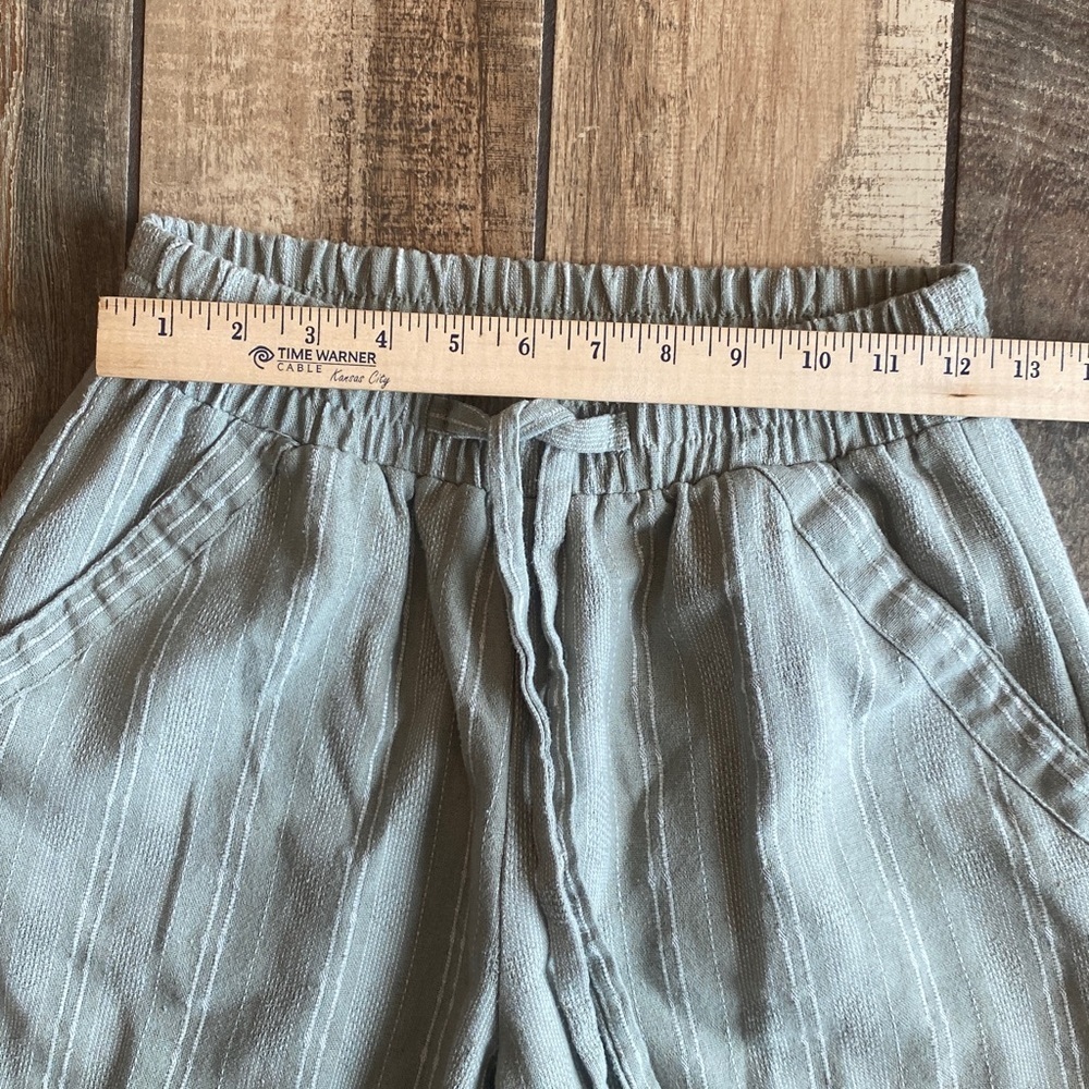 Sienna Sky light blue Striped Joggers - Picture 8 of 11